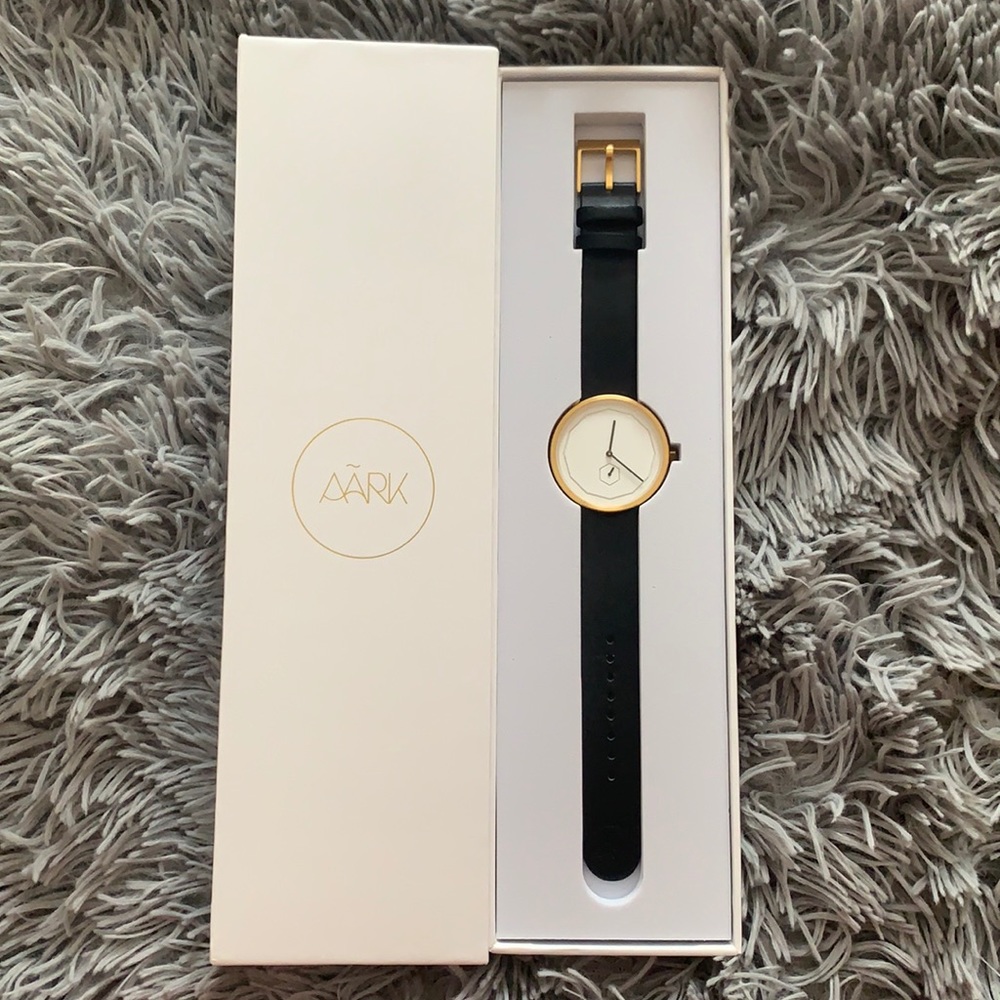 AARK Collective Classic Neu Gold Watch